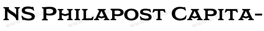 NS Philapost Capita字体转换